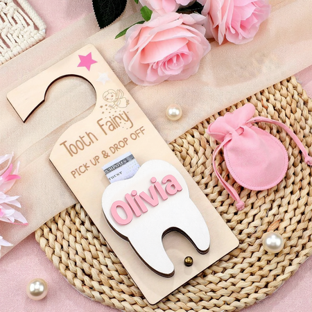 Personalized Tooth Fairy Door Hanger